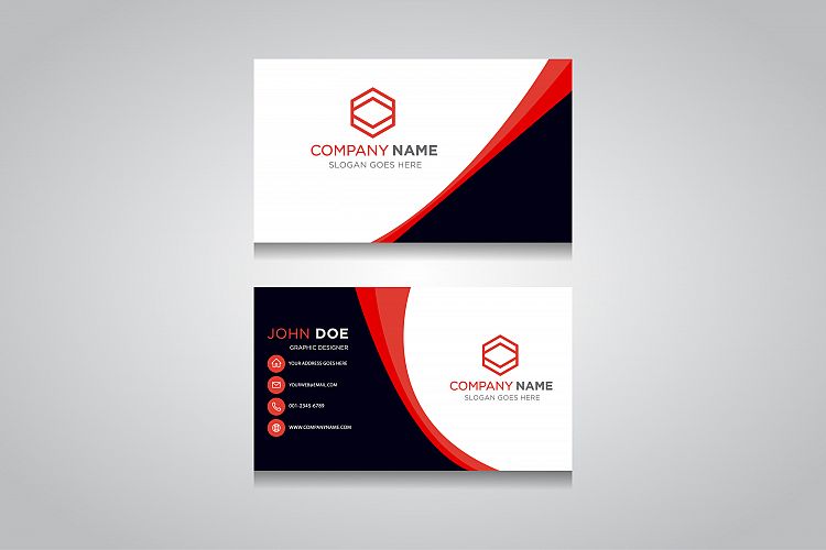 Business Card Template. creative business card