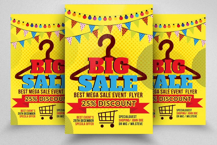 Big Sale Offer Promotion Flyer