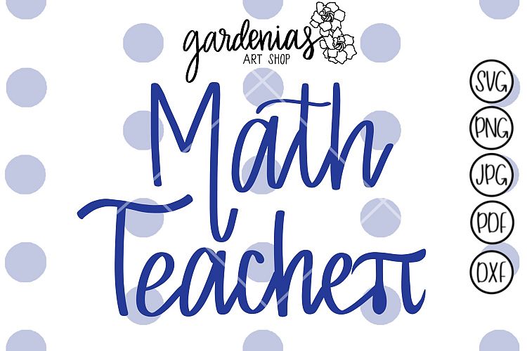 Math Teacher Pi Symbol