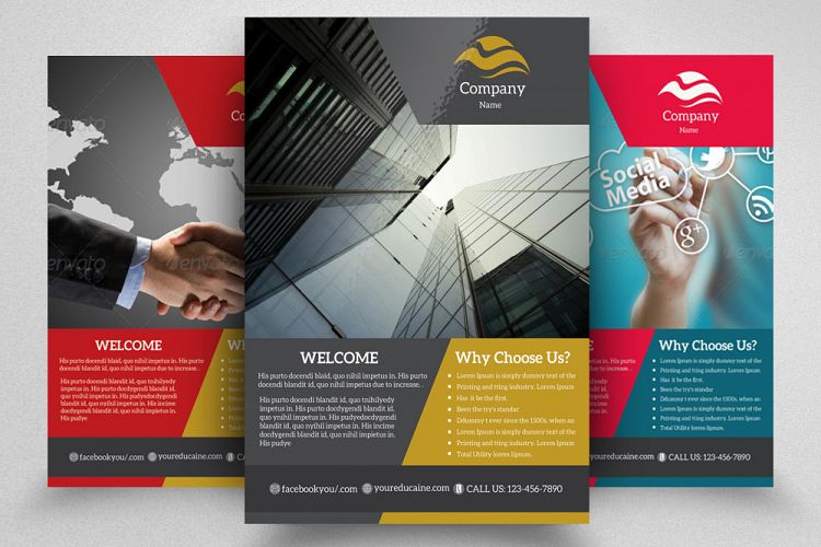 Public Relation Business Flyer Template