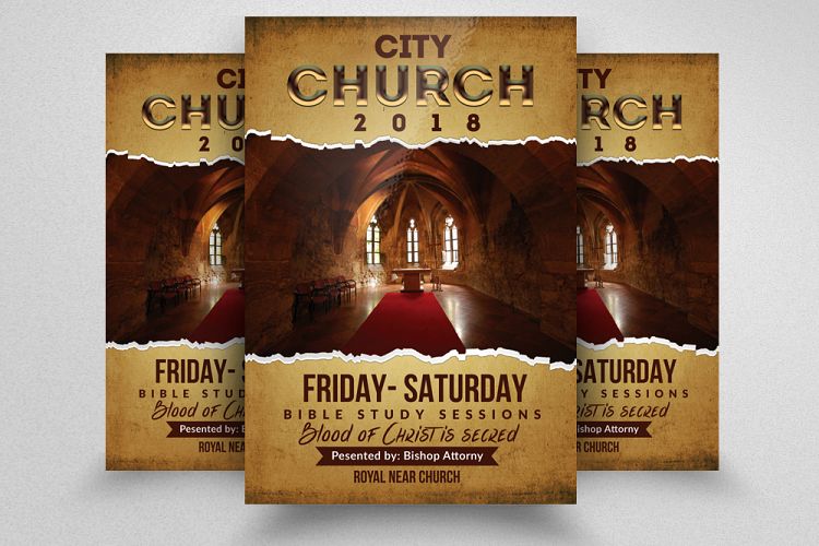 Jesus Church Flyer