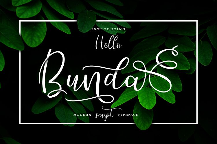 Hello Bunda Typeface