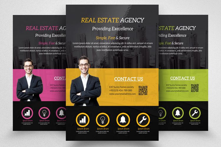 Real Estate   Property Agent Flyer