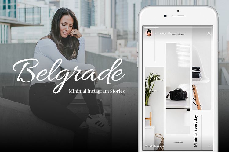 Belgrade 50 Minimal Instagram Stories