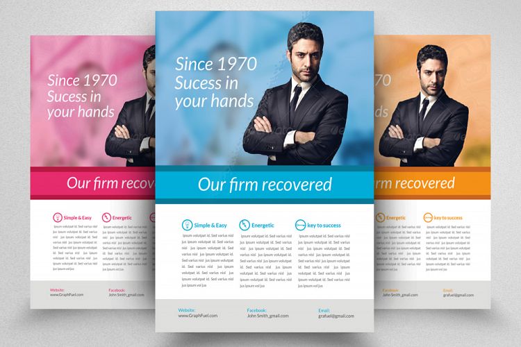 Law and Legal Counsel Flyer