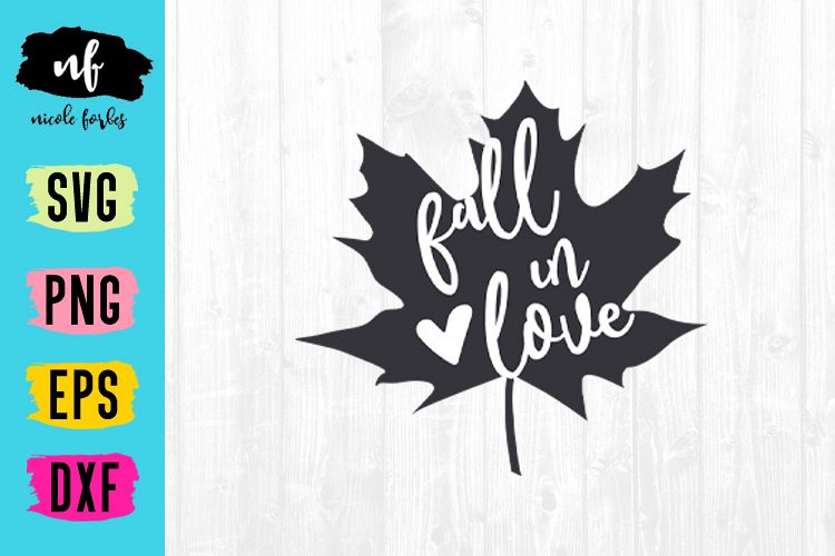 Download Fall In Love SVG Cut File