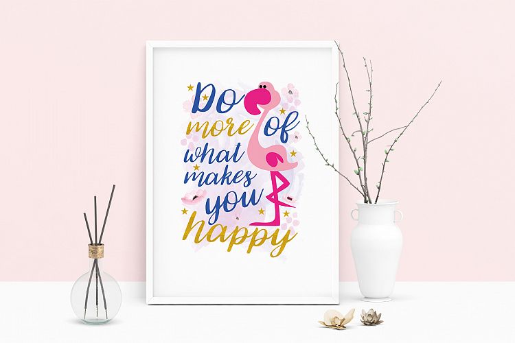 Printable Art Saying Do More Of What Makes You Happy Saying