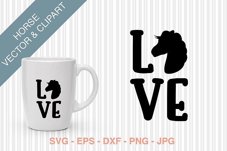Love Horses Silhouette