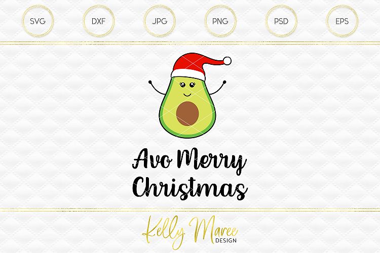 Download Free Svgs Download Christmas Avocado Svg File Avo Merry Christmas Free Design Resources
