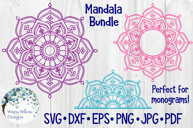Mandala Bundle SVG Set