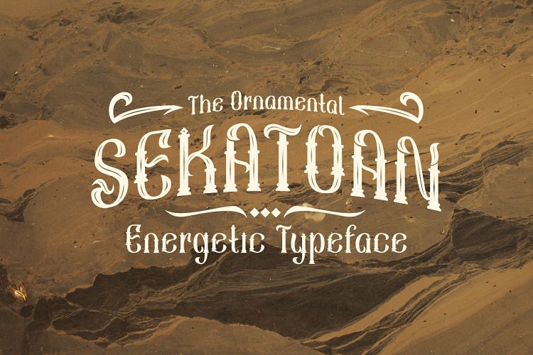 Sekatoan Typeface