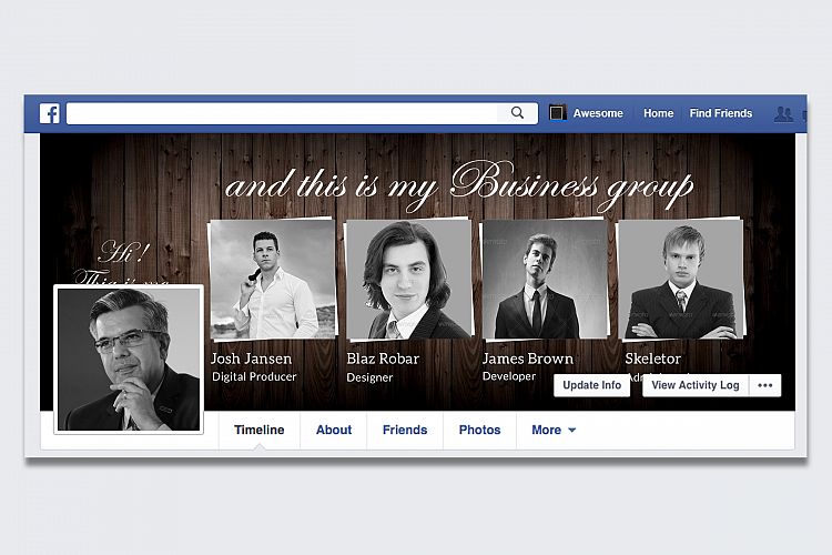 Business Group Member FB Timeline Cover