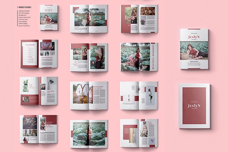 Jeslyn simple magazine