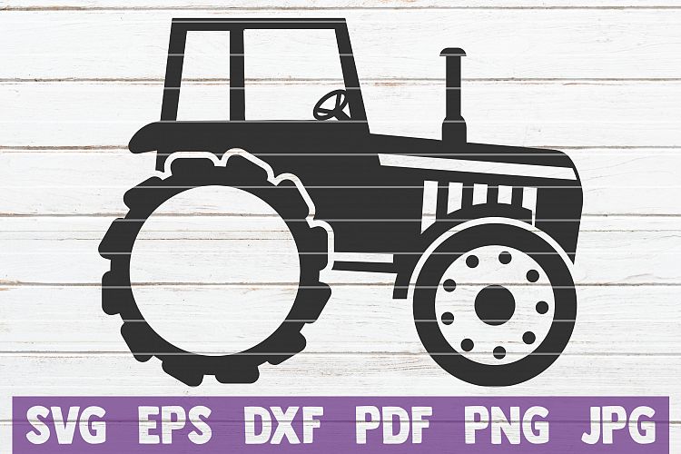 Download Farm Tractor Monogram SVG Cut File | commercial use