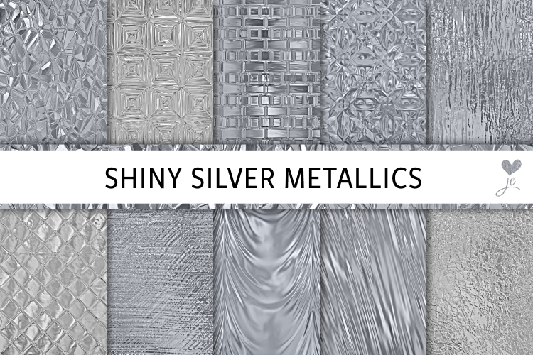 Shiny Silver Metallics
