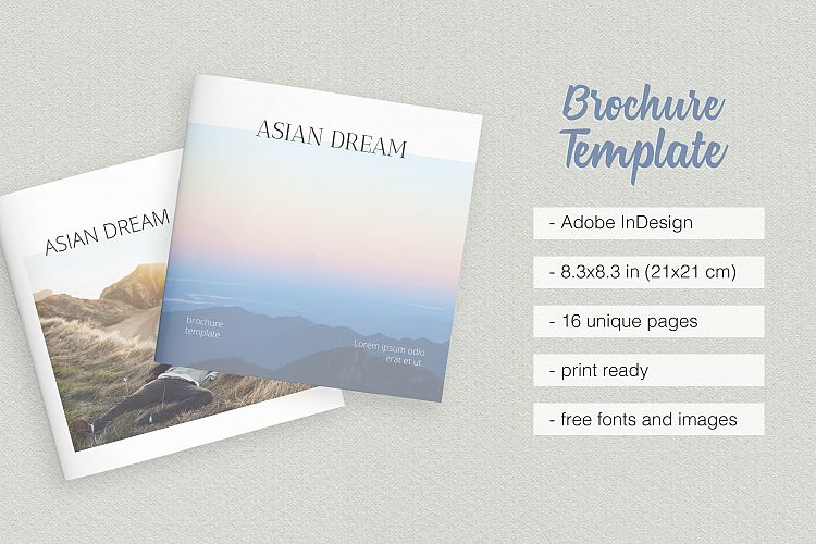 Asian Dream Brochure Template