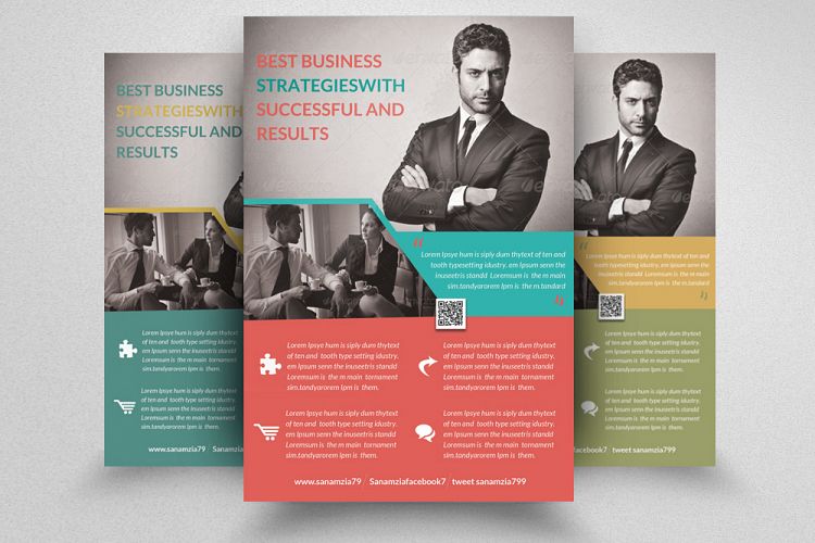 Financial Consulting Flyer