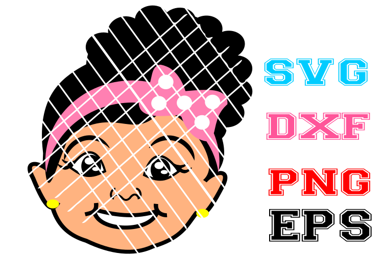 Metella Svg, Afro toddler girl svg, Baby svg