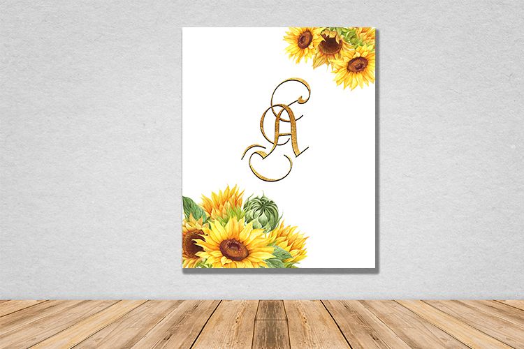 Monogram for baby girl nursery