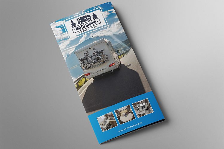 Motorhome Tri-Fold Brochure Template