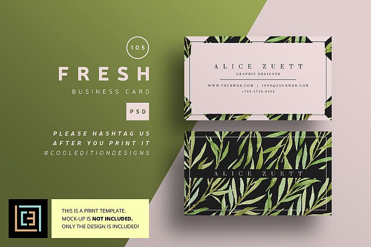 Fresh Business Card - BC105
