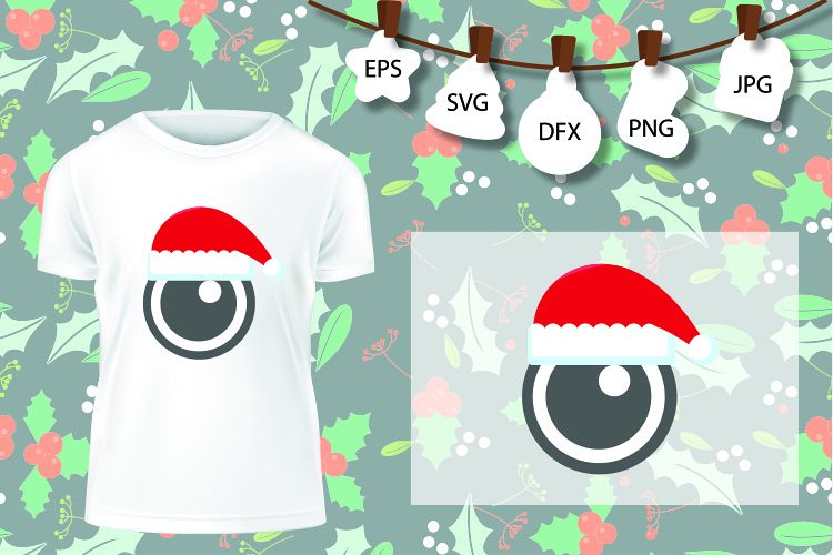 Santa Cam SVG, Santa Cam, Cut File, Santa Cam File SVG