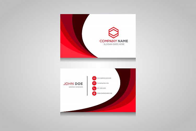 Business Card Template. creative business card