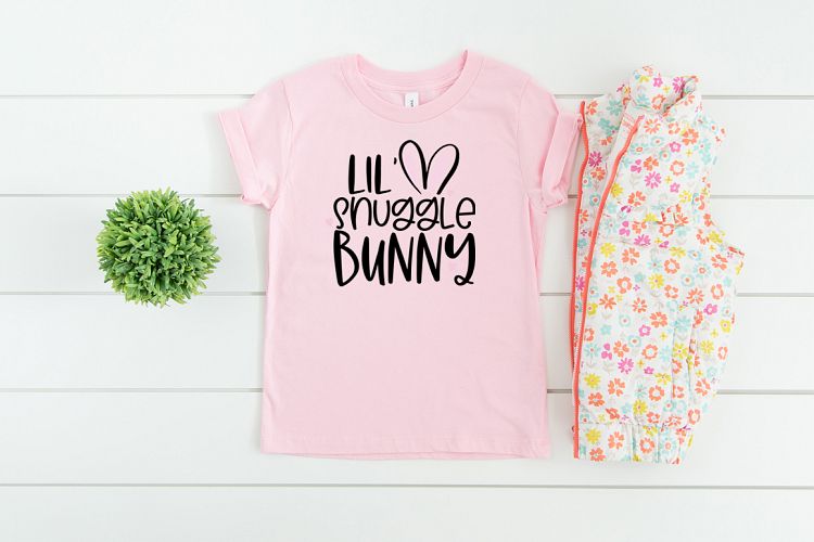 Download Cute Easter SVG - Lil' Snuggle Bunny SVG (517984) | Cut ...