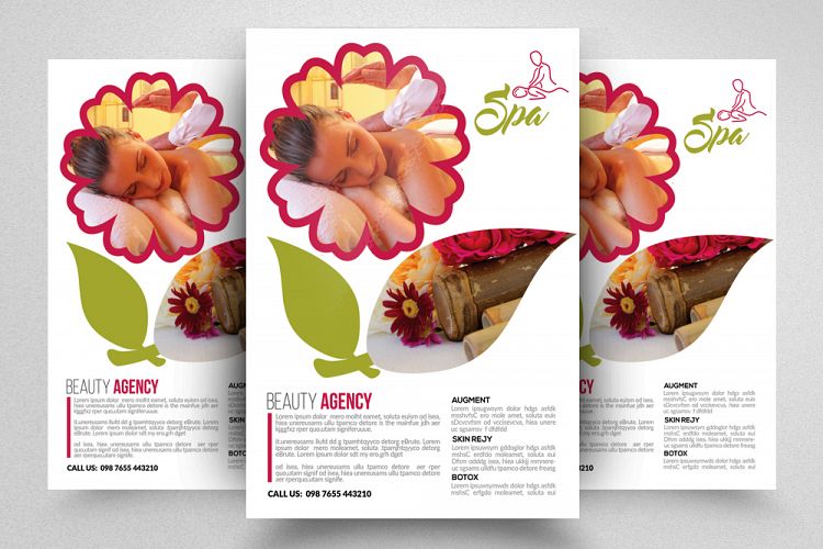 Beauty   Spa Flyer Template