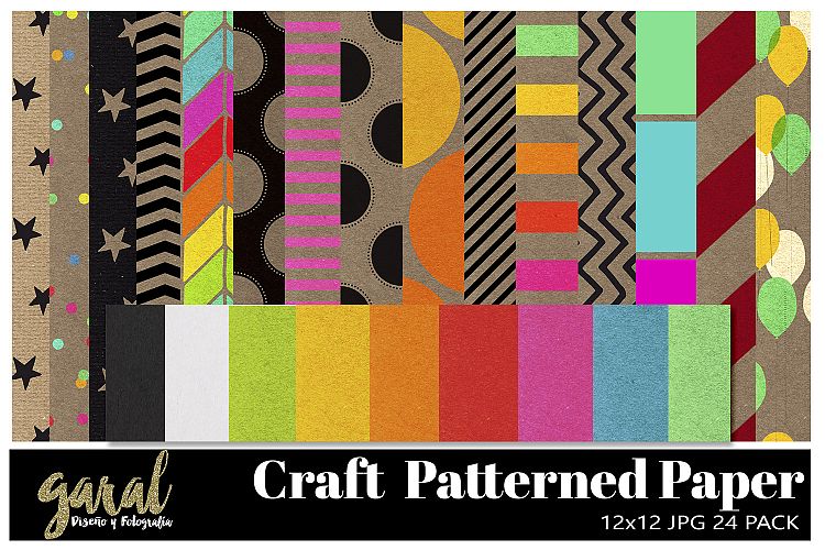 Craft Patterned Paper Pack