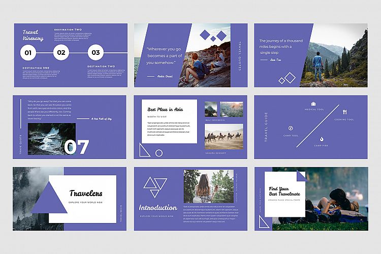 Travel Keynote Templates