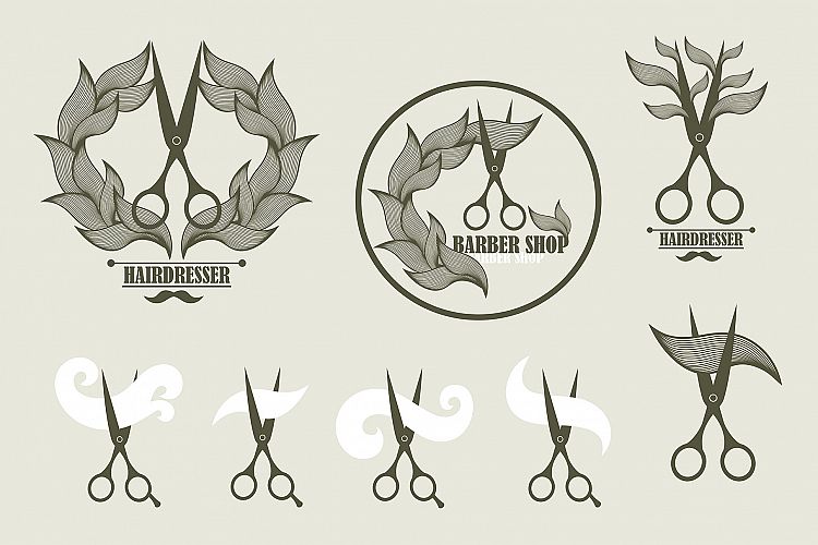 Set of labels and patterns