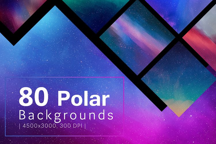 80 Polar Backgrounds
