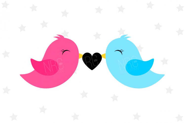 Love Birds SVG File