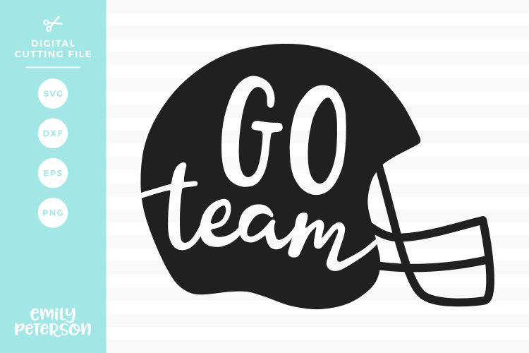 Go Team Helmet SVG DXF EPS PNG