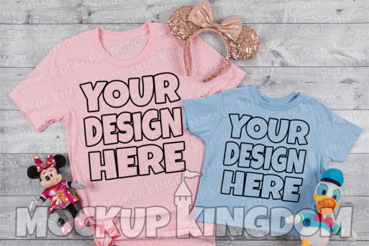 Mommy and Me Mockup, Crew Neck Mockup, Parent Child Mockup