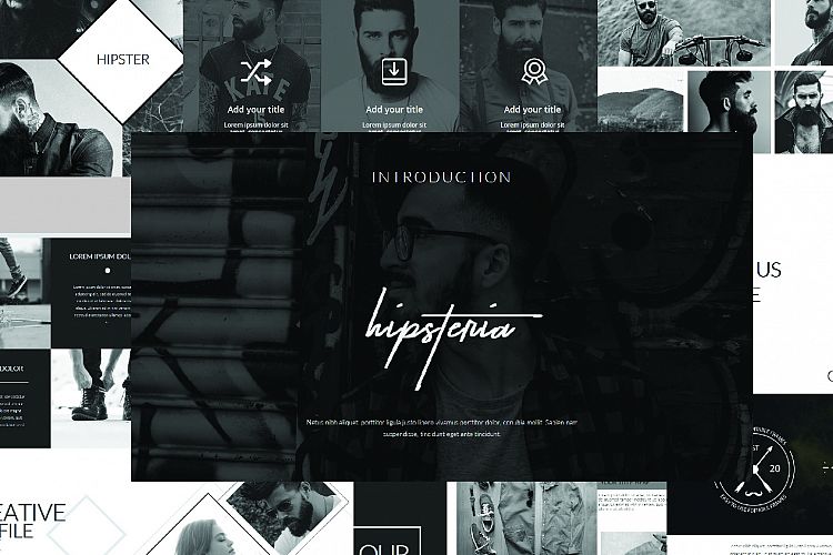 Hipsteria Business Powerpoint Template