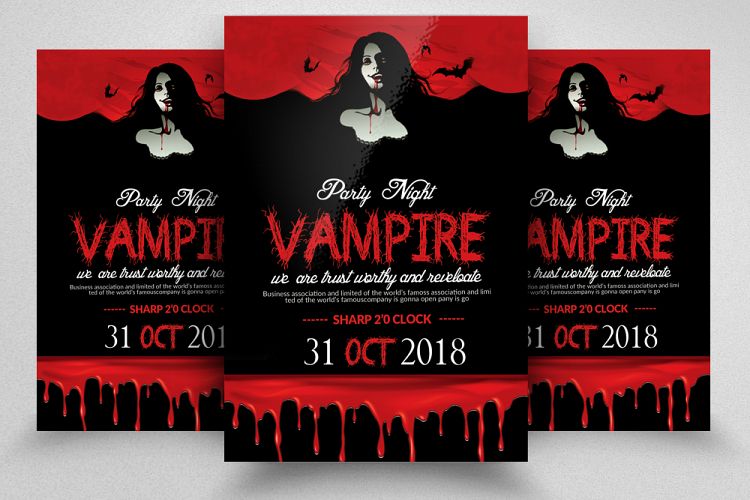 Halloween Night Flyer