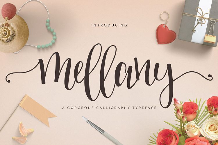 Mellany Typeface