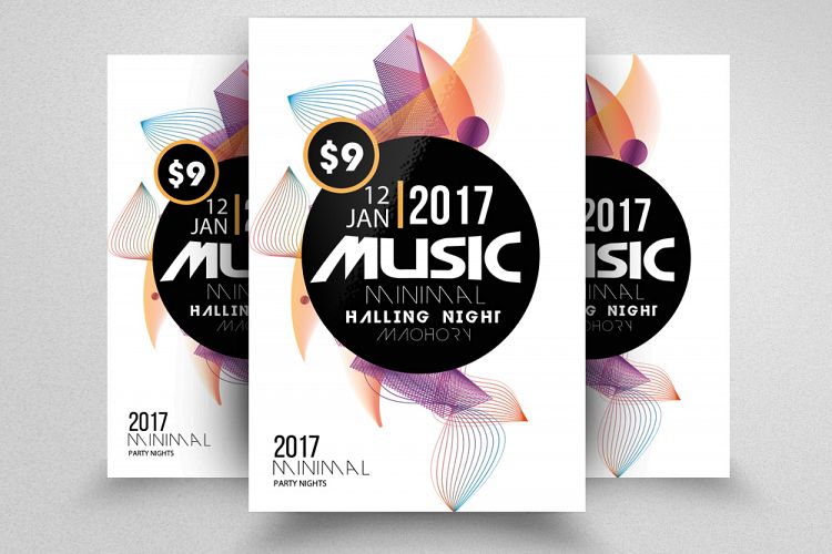 Music Party Flyer Template