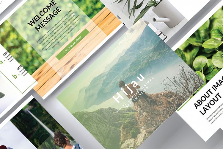 Hijau Powerpoint Template