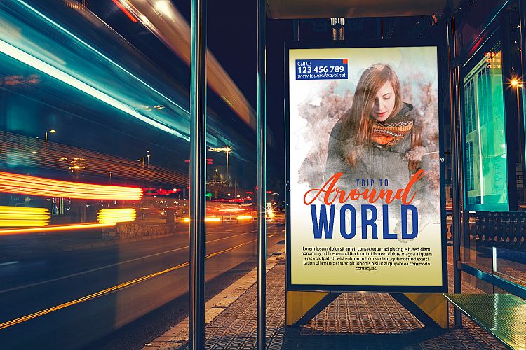 Trip to Around World - Flyers