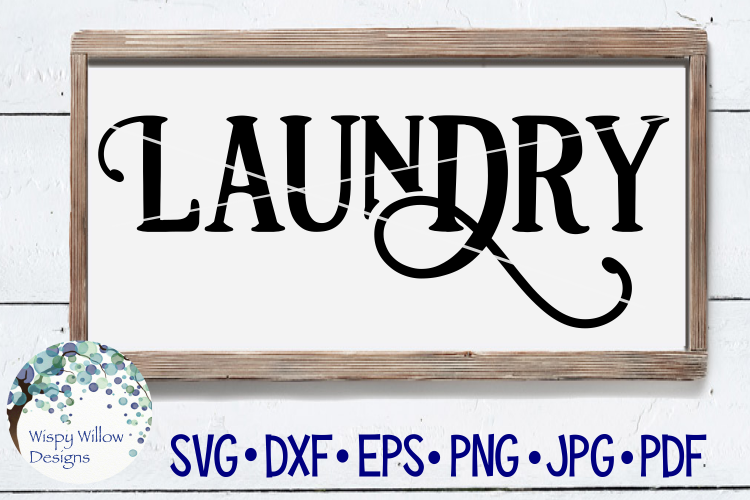 Laundry Sign SVG
