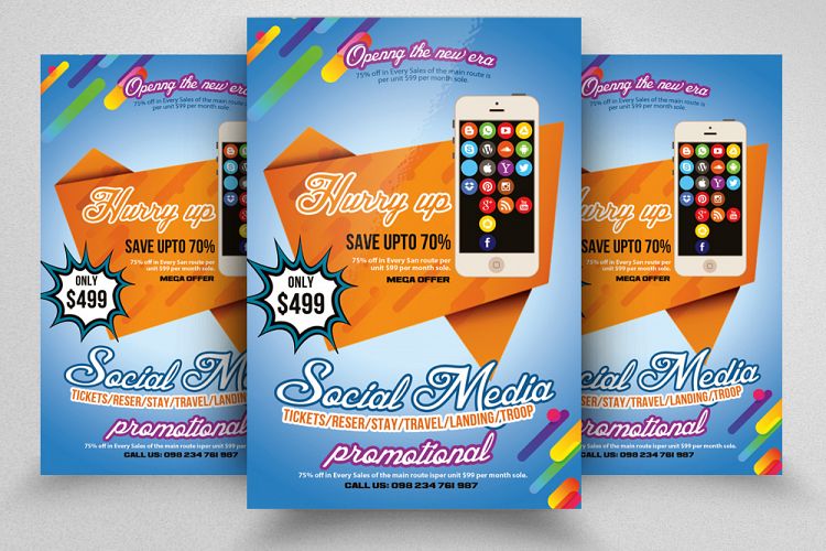 Social Media Flyer Template