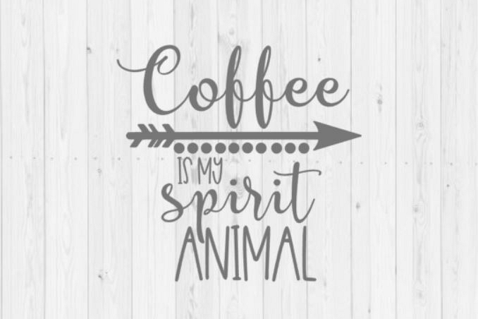 Coffee, spirit animal, coffee svg, but first coffee, funny svg, instant download, digital download, commercial use, commercial license, png