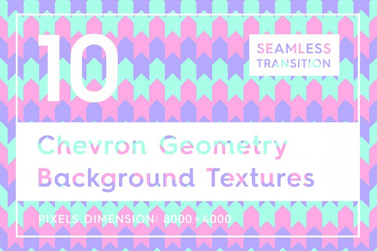 10 Chevron Geometry Backgrounds