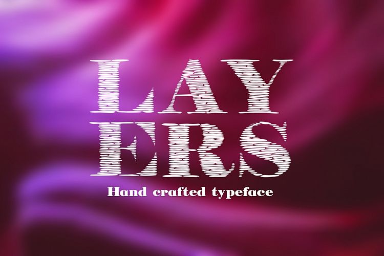 Layers font
