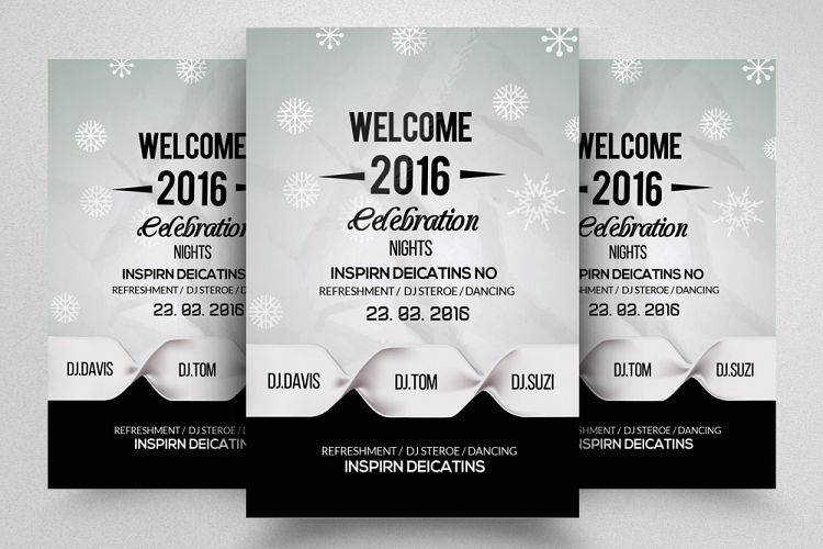 New Year Celebration Flyer