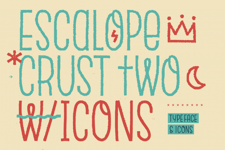 Escalope Crust Two + Icons