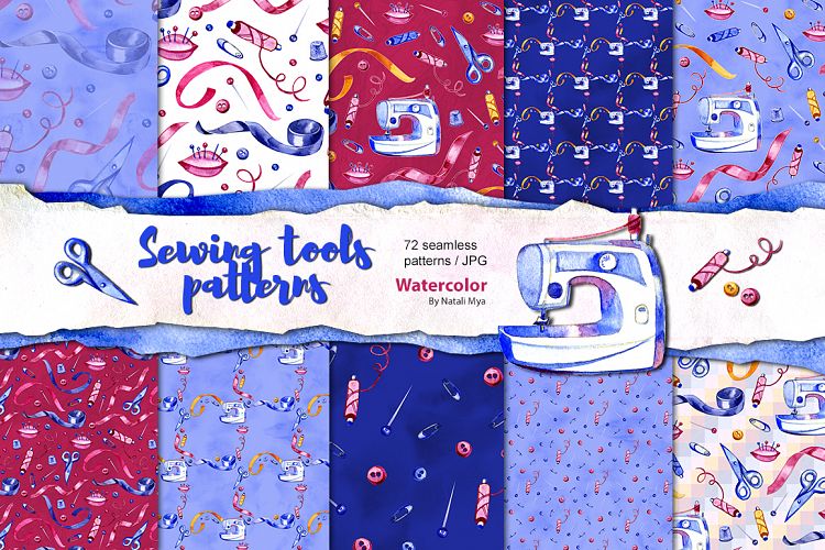 72 sewing seamless patterns